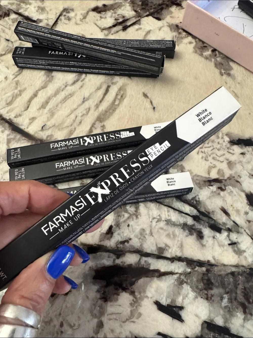 Farmasi Express Eye Pencil — White Precision Liner